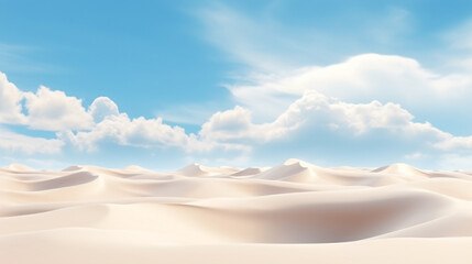 Fototapeta na wymiar 3d render abstract simple panoramic background