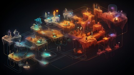 Flowing Information: Abstract Concept of Data Stream in Modern Technology