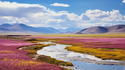 river alluvial plains landscape illustration sediment fertile, agriculture farming, deposition erosion river alluvial plains landscape