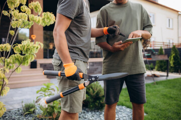 Garden Pruning Works to Maintain the Appearance of Shrubs, Bushes, Trees and Other Plants....