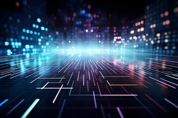 abstract binary background