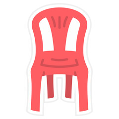 Plastic Chair Icon