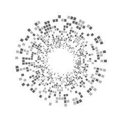 equalizer music sound wave circle vector symbol icon