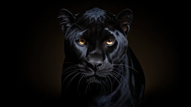 Black puma background online