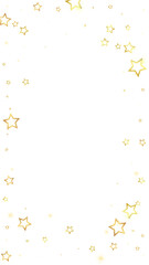 Twinkle stars scattered around randomly, flying,