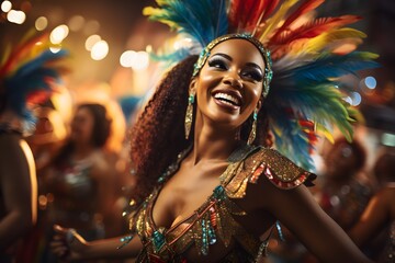 Samba Rhythms: Capturing Brazil's Vibrant Culture - obrazy, fototapety, plakaty
