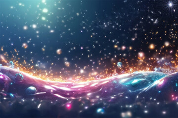 Obraz premium sparking background