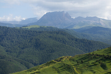 Caucasus Mountain Range, Kapaz mountain in Azerbaijan