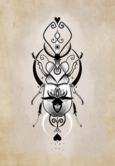 Talisman Scarab&eacute;e