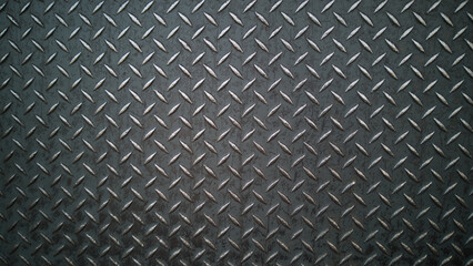Abstract photograph with texture of stainless steel sheet, steel plate, non-slip used in industrial...