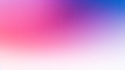 Obraz premium Blurred color gradient purple pink blue grainy color gradient background 