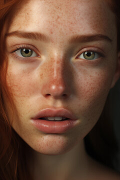 Hyper-realistic close up of men and women