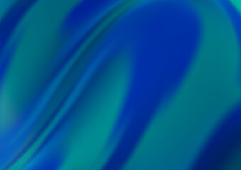 Dark BLUE vector template with lava shapes.