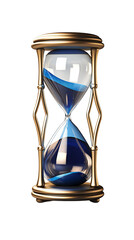 hourglass isolated on a transparent background