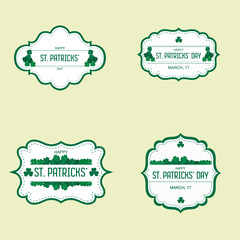 Vector illustration of Happy St. Patrick's Day