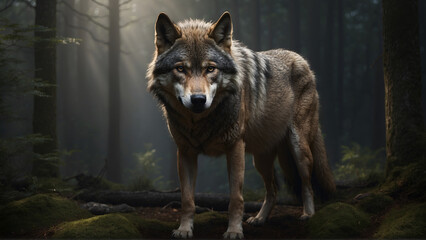 The Lone Wolf: A Portrait of the Wild