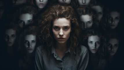 Woman with personality disorder