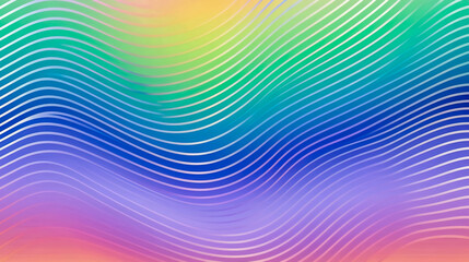 abstract colorful waves lines background