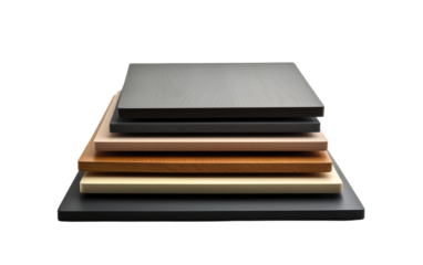 Acoustic Panels for Soundproofing on a White or Clear Surface PNG Transparent Background