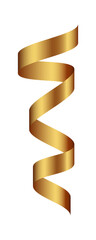 Golden Spiral Ribbon Element