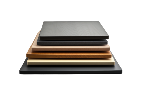 Acoustic Panels for Soundproofing on a White or Clear Surface PNG Transparent Background