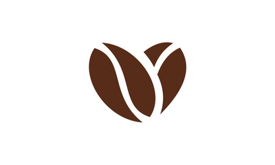 Obraz premium coffee beans icon