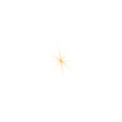 Obraz premium Glowing Glare Star
