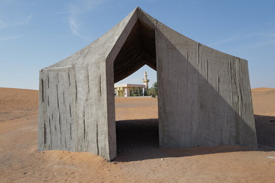 Desert village area