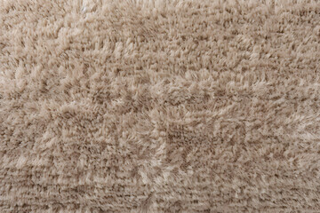 textured carpet Top view isolated on white background. generative AI.