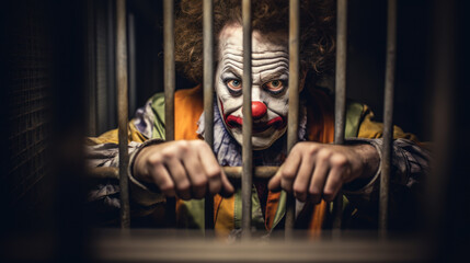 Killer clown finally behind the bars for his crimes