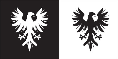 Fototapeta na wymiar Illustration vector graphics of eagle icon
