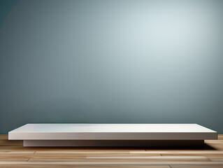 background mock up blank with empty area for object photography in minimalistic modern interior with neon lighting for product photography for advertising and graphic design