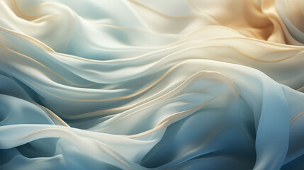 Gentle, flowing abstract forms representing a relaxing massage.