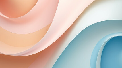 color paper banner on background