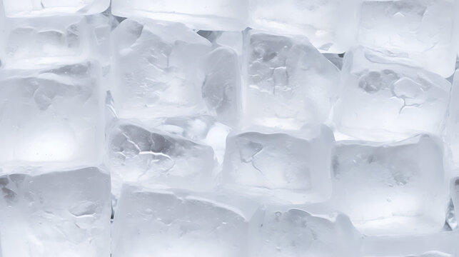 ice cubes texture background -  Seamless tile. Endless and repeat print.