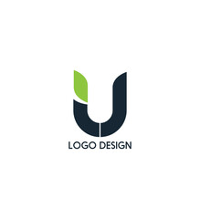 Decorative logo templates modern flat shapes sketch