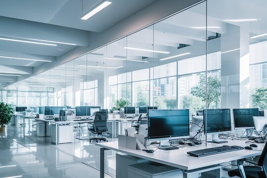 綺麗なオフィス内観イメージ02