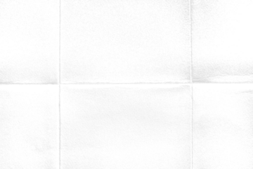 Crumpled Isolated Paper For Photo Texture Overlay in retro style. Grunge Folded Paper Overlay. Halftone shapes and texture, retro and stained effect. Poster, Mockup, Graphic Design.