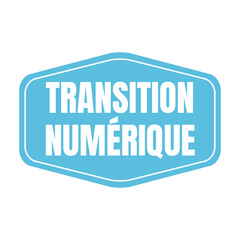 Symbole transition numérique en France
