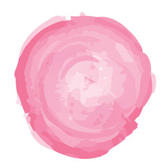 Abstract Washed Digital Watercolor Painting  purple isolated on white