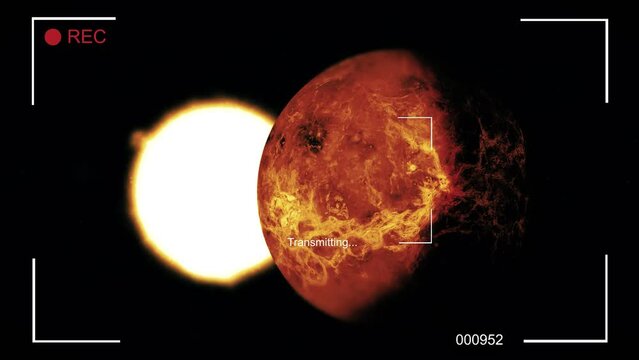 Satellite Camera Feed of Venus Near Sun in Outer Space

Image Courtesy of NASA