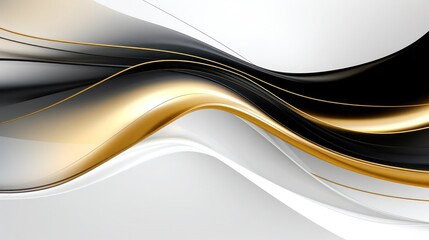 abstract black and gold background, texture, Generative AI