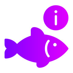 info gradient icon