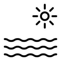 sea line icon