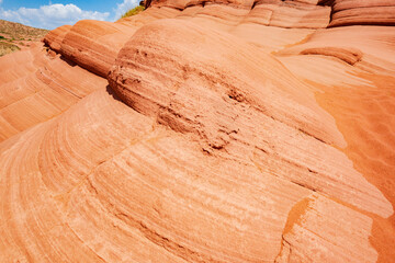 Wave Valley in Jingbian, Yulin, Shaanxi, China