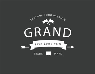 Grand Vintage Logo Design
