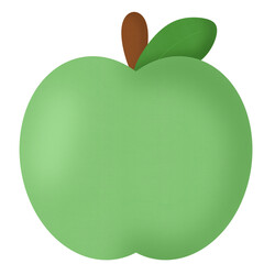 green apple icon.