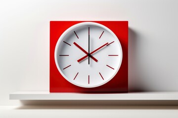 Mockup 3d clock,countdown, happy new year concept