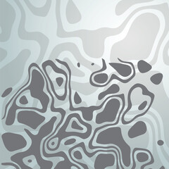 Stylized vector contour map. Geographic line and tain relief. Abstract lines background. Cartography illustration. Contour shape illustration. Topo navigation template