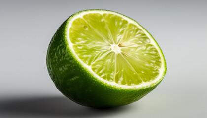 Juicy citrus slice, ripe and fresh, perfect for healthy eating generated by AI